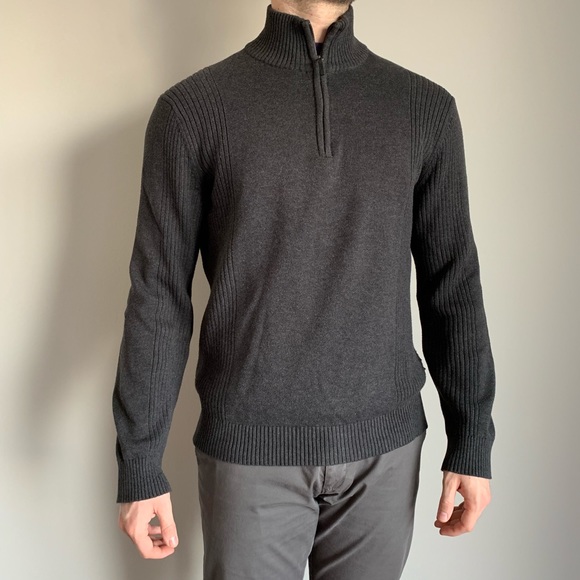 3 quarter zip sweater